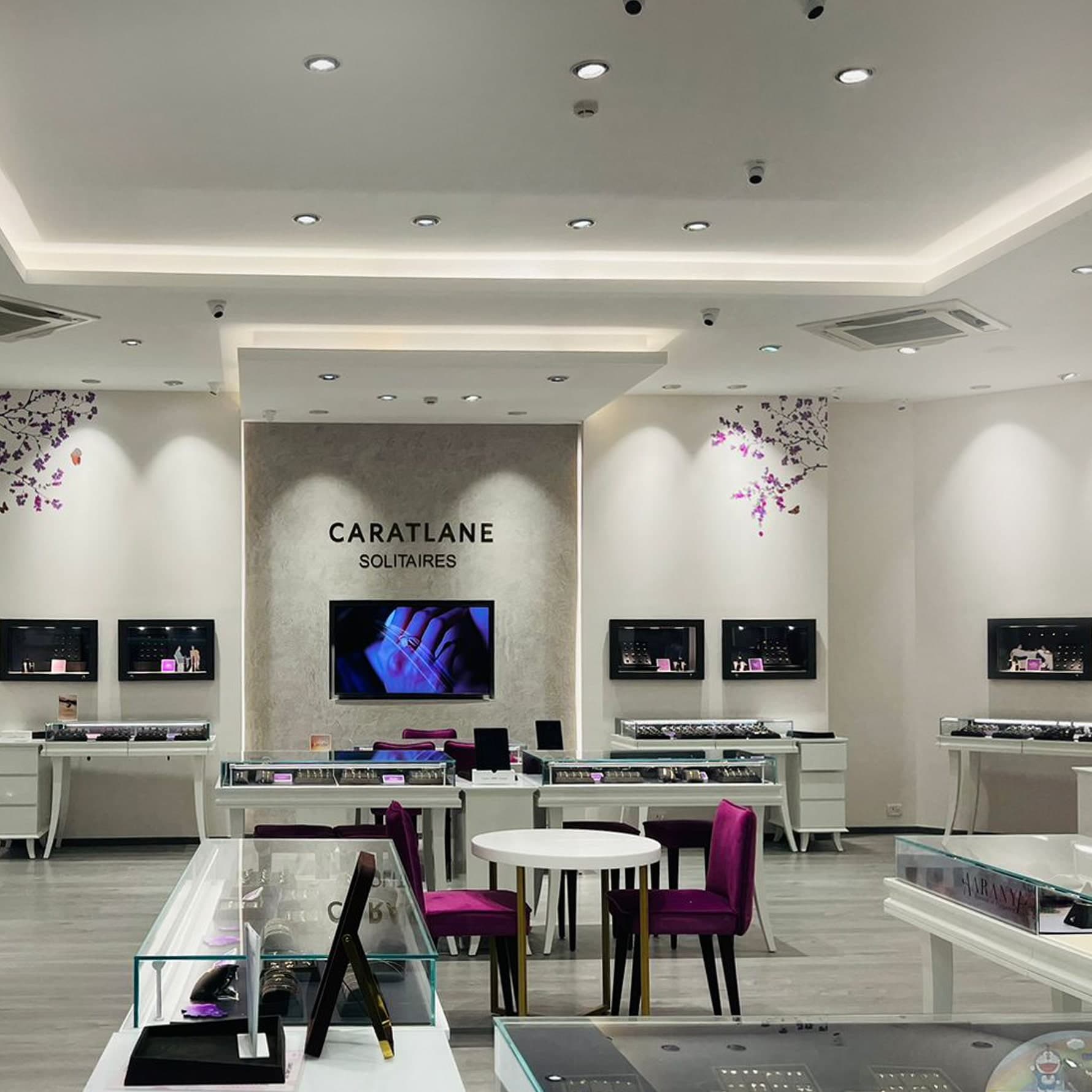Jewellery store interior